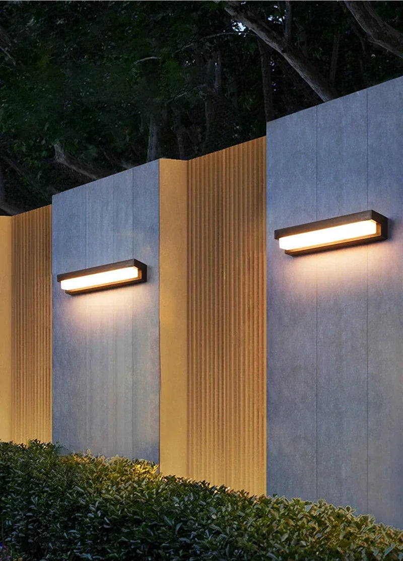 LED extérieur appliques solaires étanche lumière solaire balcon Villa porte cour muré éclairage clôture décor lampe solaire