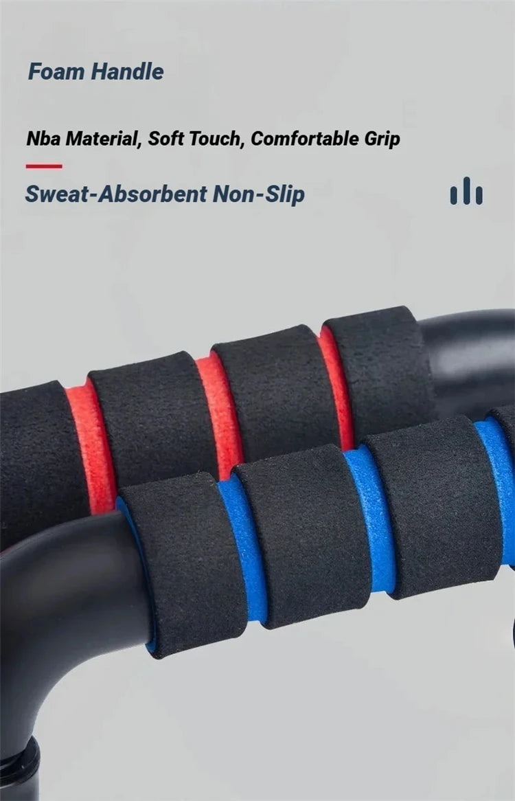 Équipement de Fitness d'entraînement musculaire Portable, poignée en mousse antidérapante, Support Push Up, équipement de Fitness domestique confortable