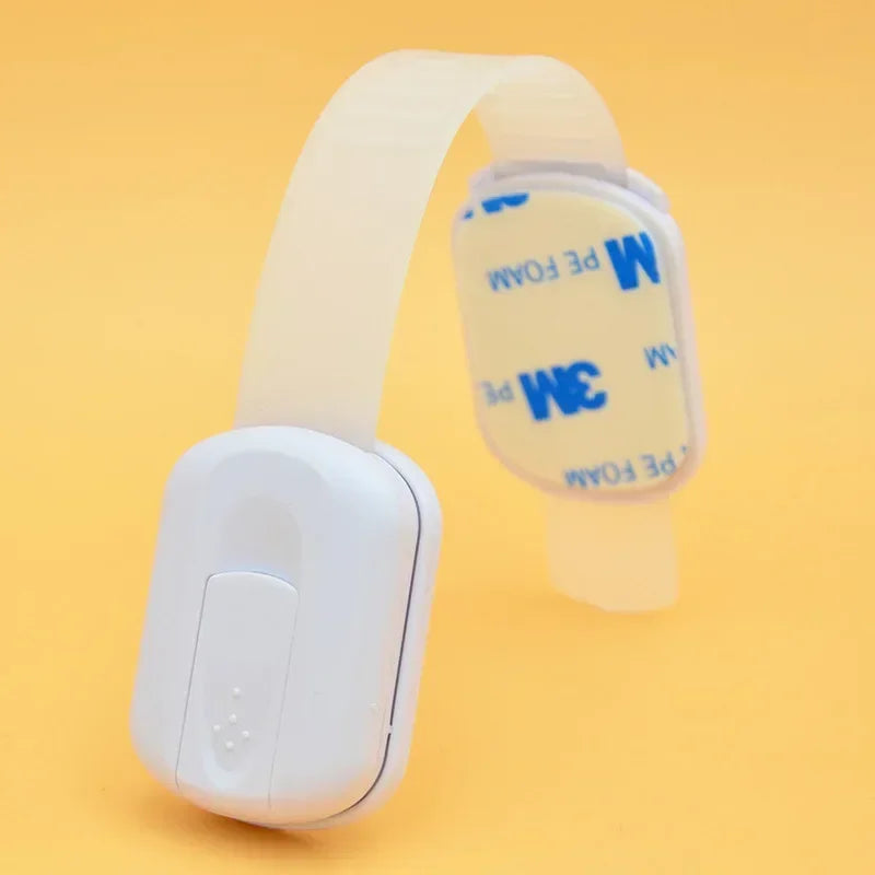 Baby safety lock, child safety lock, baby safety straps, adhesive latches for cabinet drawer doors, baby safety