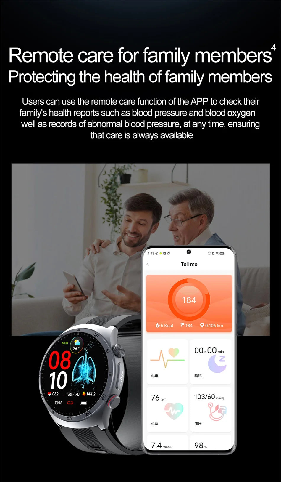 2025 santé montre intelligente NFC ECG pompe à Air pression artérielle oxygène sanguin ECG + PPG Bluetooth appel NFC montre intelligente pour hommes femmes Airbag