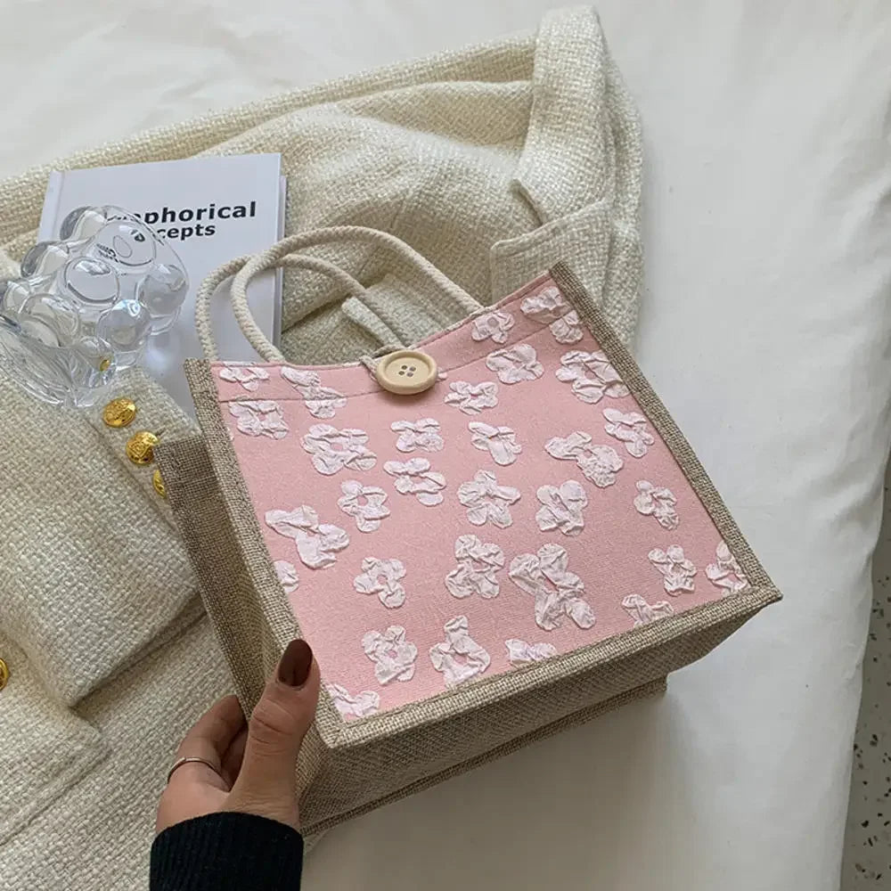 2025 sacs en lin sac à main pour femmes Shopper sac fourre-tout sac de créateur de mode pratique grande capacité pour voyage sac d'épicerie