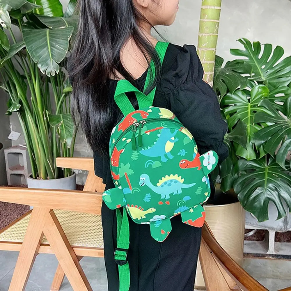 Sac à dos en nylon de dinosaure de dessin animé animal de maternelle, cartable pour enfants, petits sacs Kawaii d'école pour garçons et filles