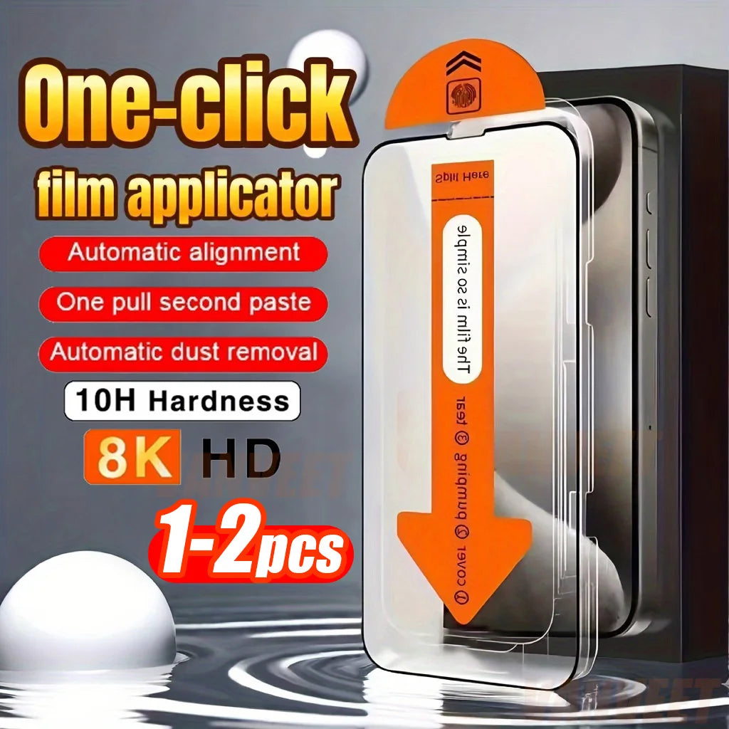Screen protector, full dust-free coverage, easy installation, for Xiaomi Mi 14 13T 12T 11T Pro 13T 10T 11 Lite 11X 11i, tempered glass