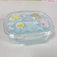 Rilakkumas Bento boîte à déjeuner enfants école mignon Relax ours conteneurs de stockage des aliments femmes bureau pique-nique fruits bac à légumes étuis cadeau nouveau