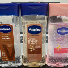 L'huile de soin pour le corps au vaselin illumine le teint améliore la peau terne et sèche nourrit en profondeur et hydrate l'huile de gel pour le corps 200 ml