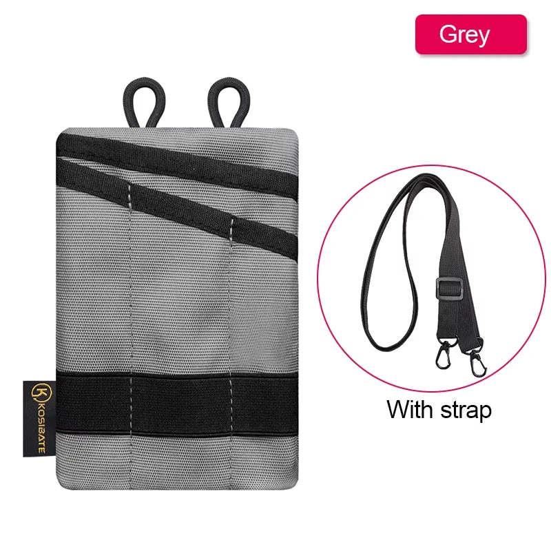Sac tactique EDC sac portefeuille mini sac de taille clé de carte avec sac de taille camping, randonnée, chasse, pêche, porte-monnaie en plein air