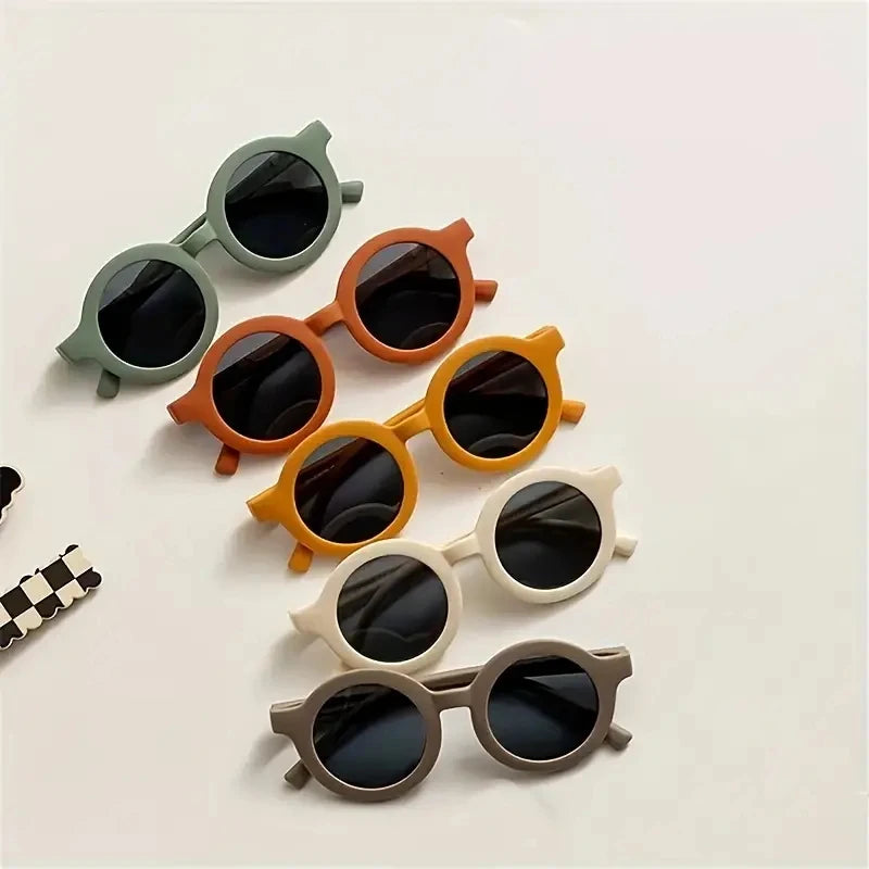 Lunettes de soleil mignonnes pour bébé, lunettes de soleil pour enfants, outil de photographie d'extérieur pour bébé, accessoires de photographie de cent jours