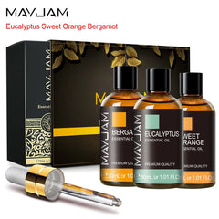 Huiles essentielles pour soins capillaires, diffuseurs domestiques, aromathérapie, Massage et humidificateurs, savons, fabrication de bougies, 3 pièces/ensemble