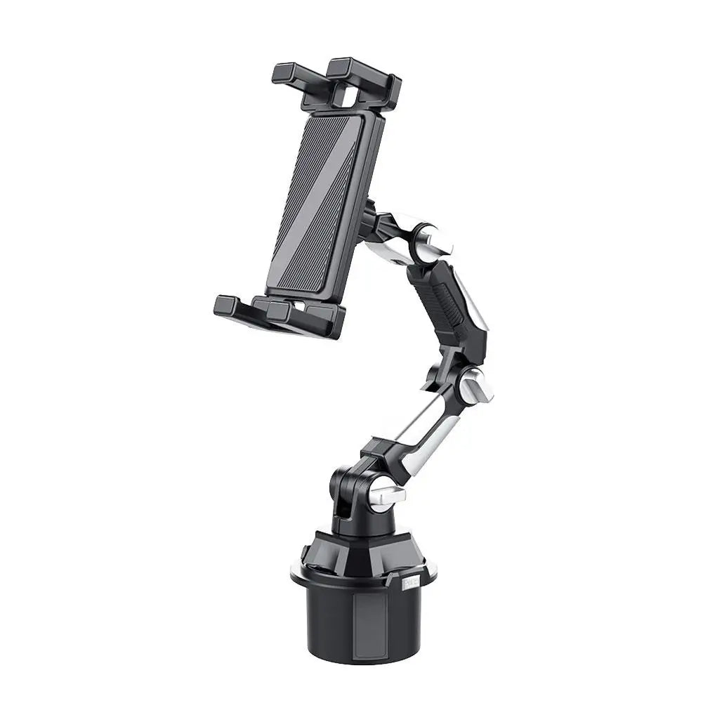 Support de téléphone portable magnétique pour voiture, rotation à 360 degrés, bras réglable, support de verre universel pour tablette et téléphone pour iPad Pro