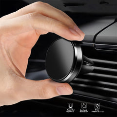 Support de téléphone magnétique universel pour voiture, pour tous les téléphones pour iPhone Xiaomi, Support magnétique pour grille d'aération, Support de téléphone portable GPS