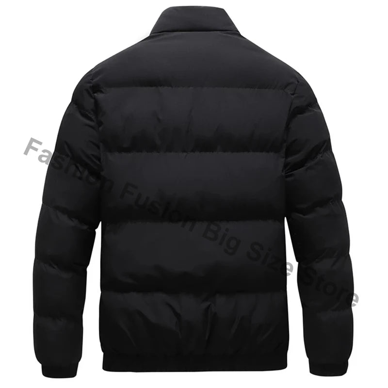 Veste d'hiver pour hommes, Parkas thermiques, manteaux décontractés, classiques, coupe-vent, vestes chaudes rembourrées, vêtements pour hommes