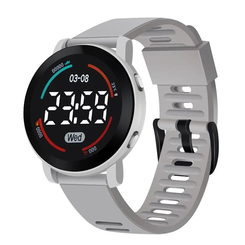 Montres pour enfants mode montres numériques pour enfants étanche Sport LED montre-bracelet électronique Simple garçons filles étudiant horloge