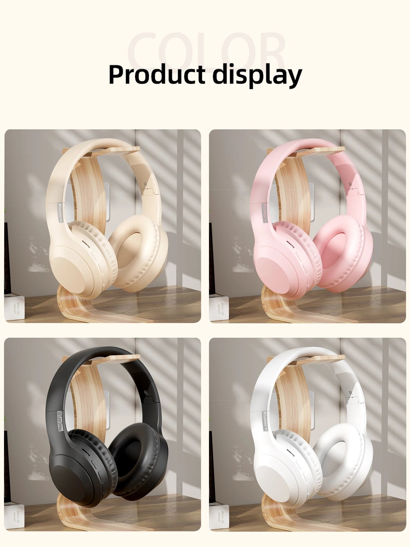 Casque casque sans fil Bluetooth, Jerry 5.0, longue portée, casque sans fil pour jeux de jeu, faible latence