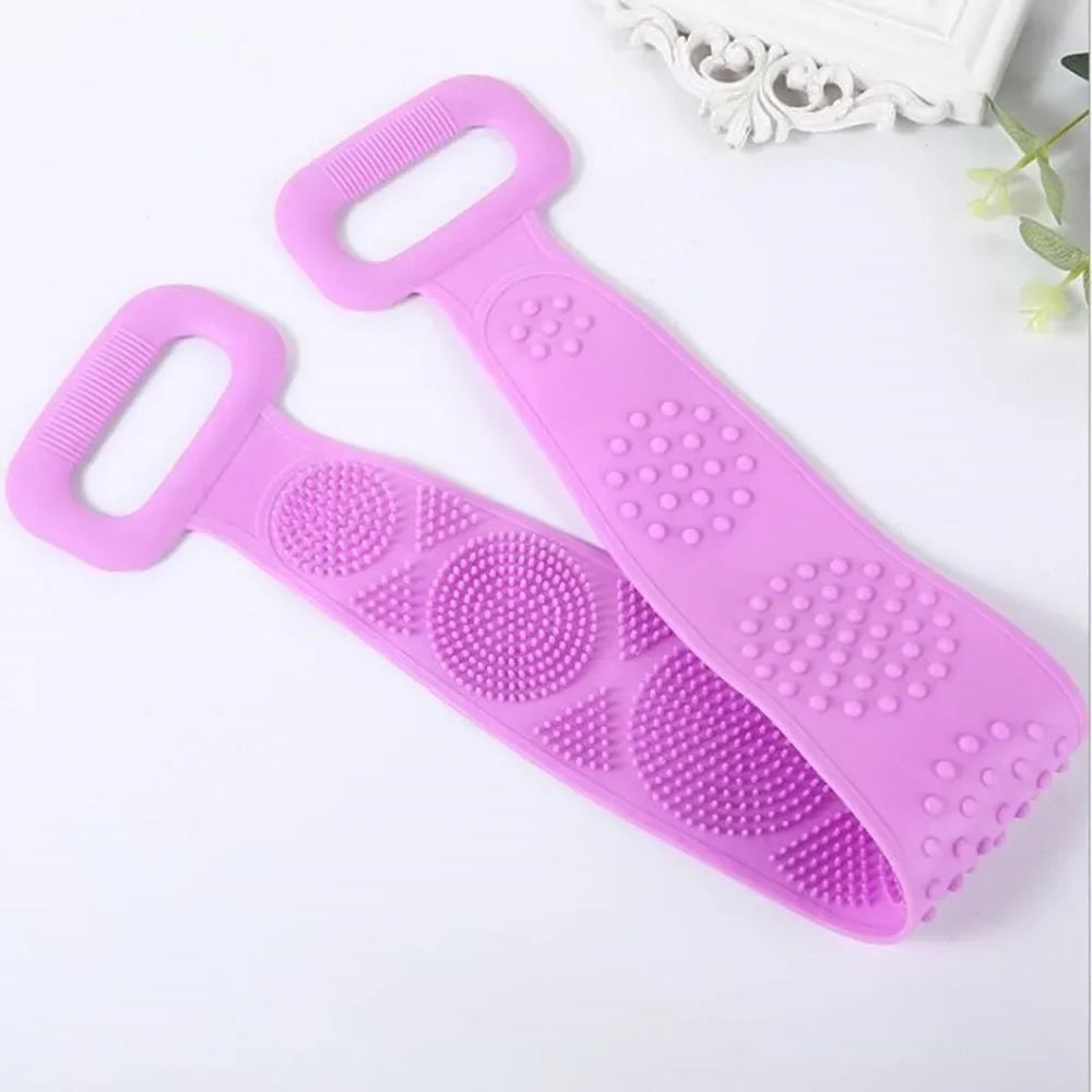 Épurateur de corps en Silicone, Massage du dos, éponge exfoliante, brosse de bain, salle de bain, brosse de douche, lavage du corps, épilation, éponge de bain