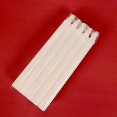 Bougies coniques 10X cire naturelle non parfumée, fournitures de survie, bougies coniques courtes pour la maison, pour les célébrations de bénédiction de mariage