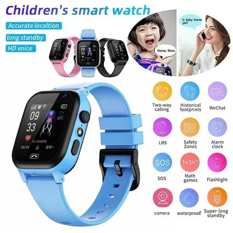 Xiaomi enfants 4G montre intelligente GPS localisation appel vidéo carte Sim SOS enfant montre intelligente caméra étanche mise à niveau montre pour garçons filles