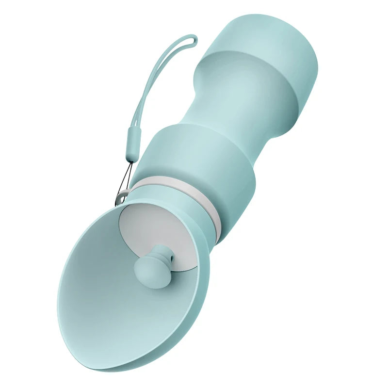 ROJECO-Bouteille d'eau pour chien et chat, en silicone souple, portable, pliable, pour voyage