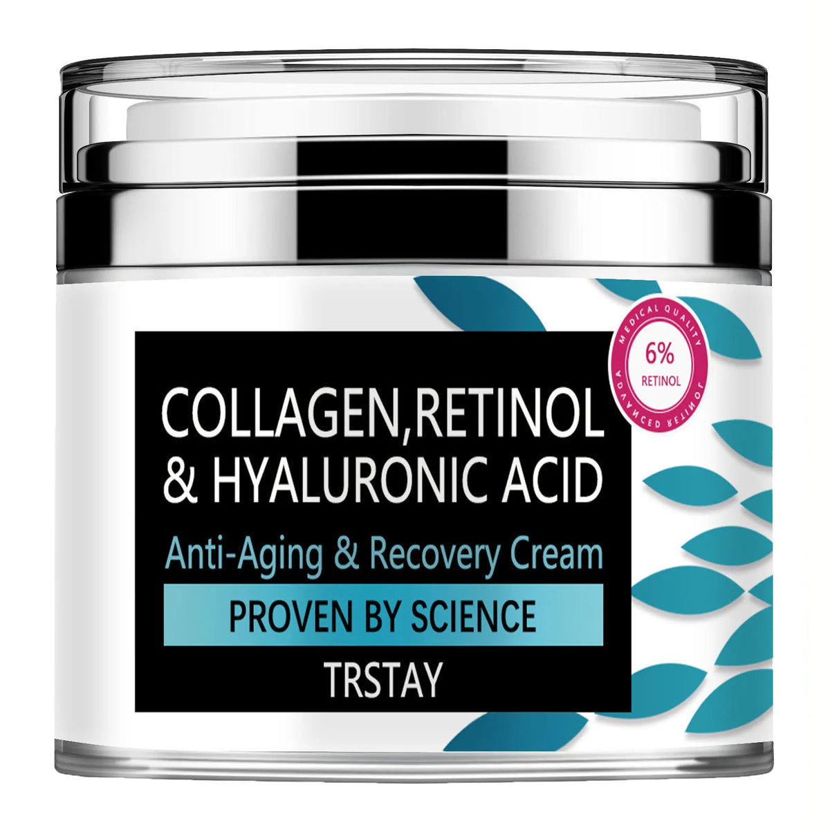 Crème au collagène pour le visage au rétinol et à l'acide hyaluronique