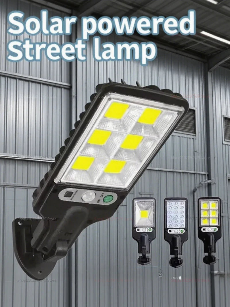 2025 Solar Street Lights Outdoor Rural House Fully Automatic LED Motion Sensor Super Bright Waterproof Security Garden Path Lamp