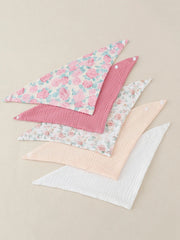 Bavoirs en mousseline de coton pour bébé |   Bavoir bandana pour tout-petits |   Tablier lavable en mousseline de gaze absorbante douce pour bébé