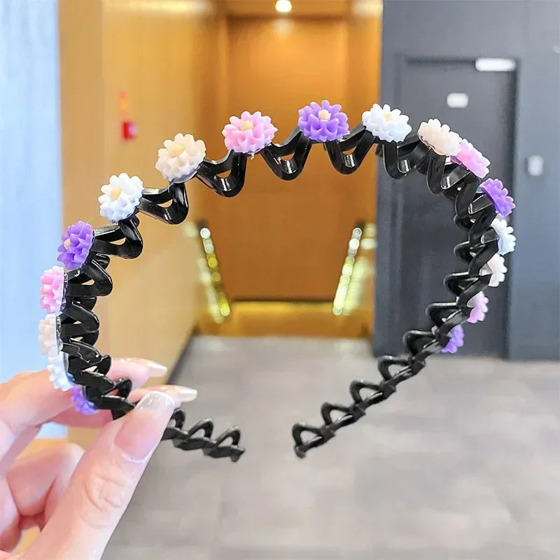 Accessoires de cheveux pour filles cravates bandeaux bande Bandeaux Scrunchie Bandana mode Haarband coréen diadème Cheveux Fille enfants mignon