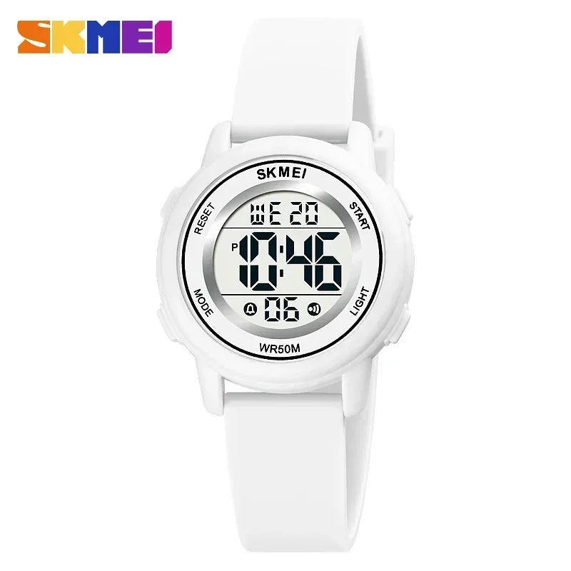 SKMEI 1721 étanche alarme enfant montres montre enfant garçons filles Sport enfants montre coloré Led enfants montres numériques