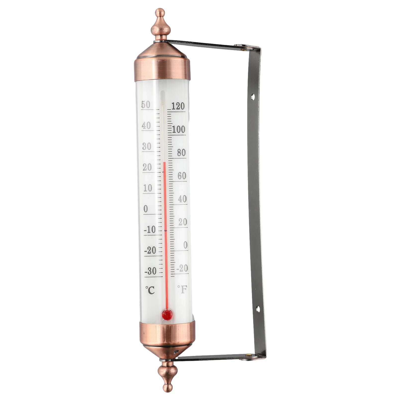 Therye.com-Thermomètres extérieurs, effet bronze, mur extérieur, serre, terrasse solaire, jardin extérieur