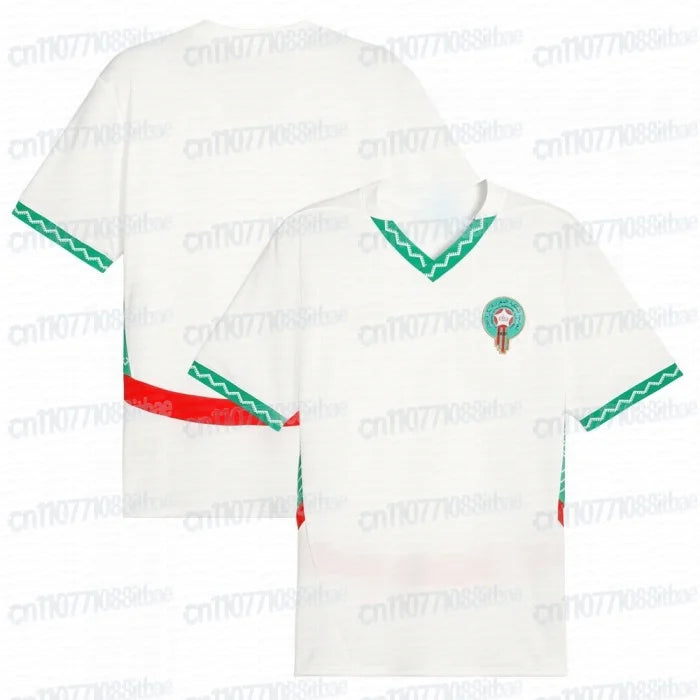 Nouveau T-shirt de football Monaco imprimé en 3D pour parents et enfants 2026 – Séchage rapide pour sports de plein air