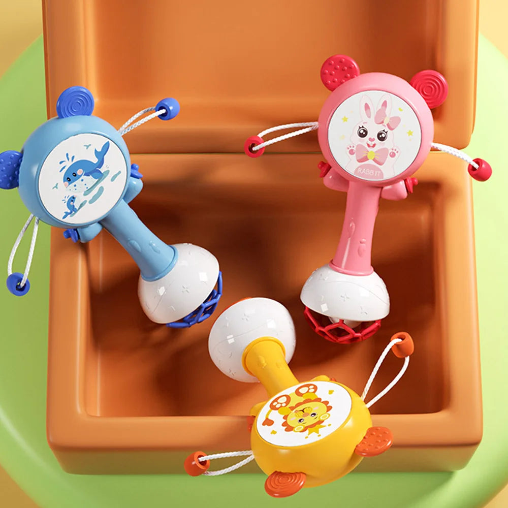 Hochet pour bébé de 0 à 18 mois, jouets, anneau de dentition, cloches à main, Mobile, arrêt de pleurer, déchirement, jouet éducatif précoce, cadeaux pour nouveau-nés
