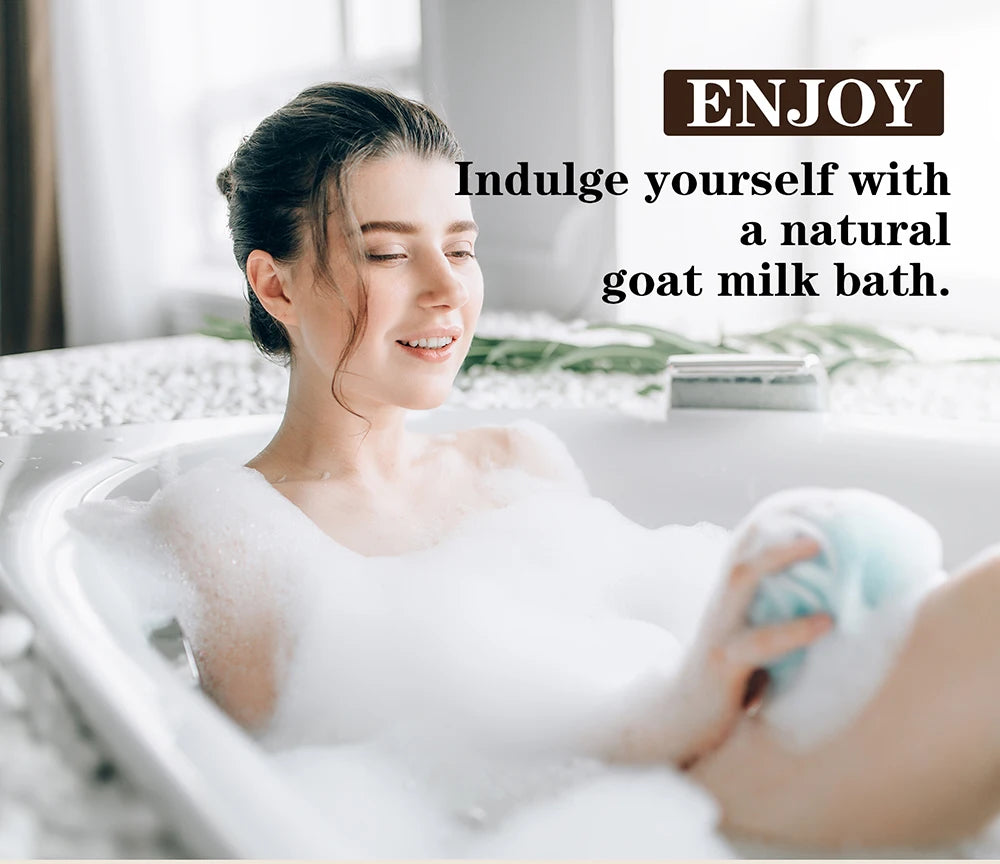 Organic goat's milk bar for all skin types, natural, whitening, nourishing, shea butter and honey doll, books, Regina
