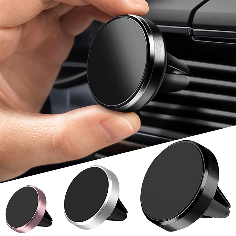 Support de téléphone magnétique dans la voiture GPS support de ventilation support magnétique support de téléphone portable de voiture accessoires de voiture intérieur autocollant magnétique de voiture