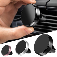 Support de téléphone magnétique dans la voiture GPS support de ventilation support magnétique support de téléphone portable de voiture accessoires de voiture intérieur autocollant magnétique de voiture