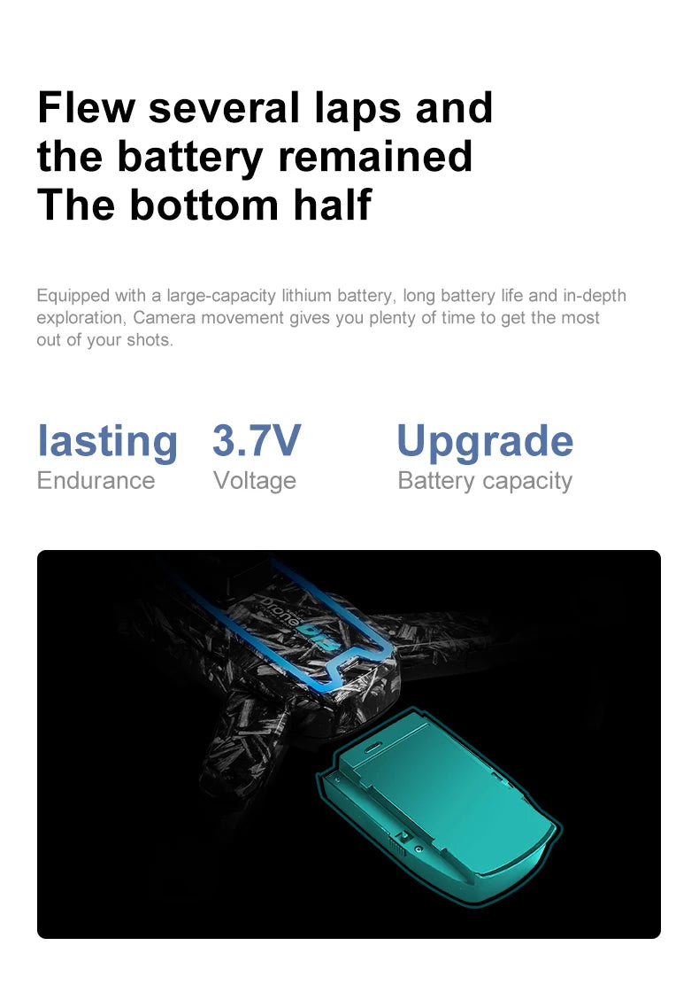 Nouveau Drone D13 4K professionnel trois caméras HD avec grand écran 5G WIFI FPV Dron flux optique sans brosse vol stationnaire pliable quadrirotor