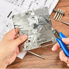 Modèle outils de base artisanat bricolage modèle de voiture passe-temps bâtiment réparation outil d'assemblage débutant ciseaux faits à la main pince à épiler