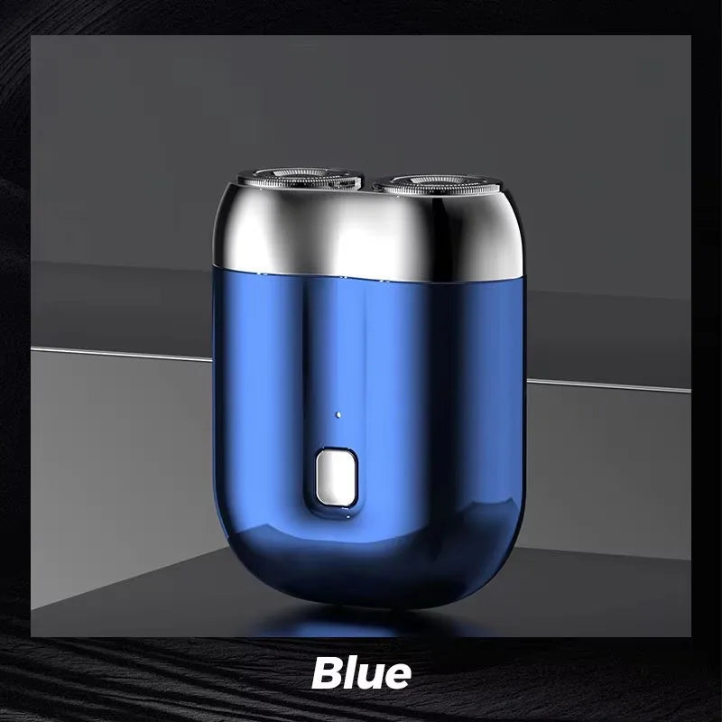 2025 nouveau Mini rasage électrique Double tête amélioré aspiration magnétique hommes USB Rechargeable Portable étanche rasoir
