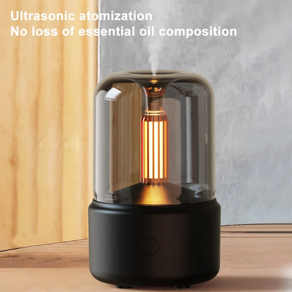 Diffuseur d'aromathérapie, humidificateur à brume fraîche et légère, diffuseur Portable à arrêt automatique, diffuseur d'arôme Compact pour la décoration de la maison