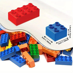 Enfants bricolage blocs de construction ensemble jouets blocs de construction classiques urbains assemblés jouets éducatifs pour garçons filles cadeau de noël 200 pièces