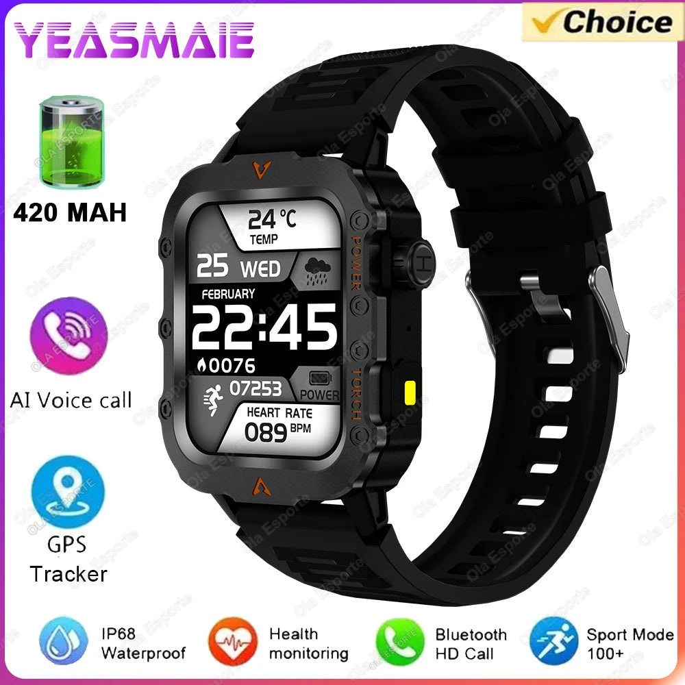 Montre intelligente de Sport en plein air avec éclairage Led hommes femmes montres Fitness Track ECG + PGG montre intelligente