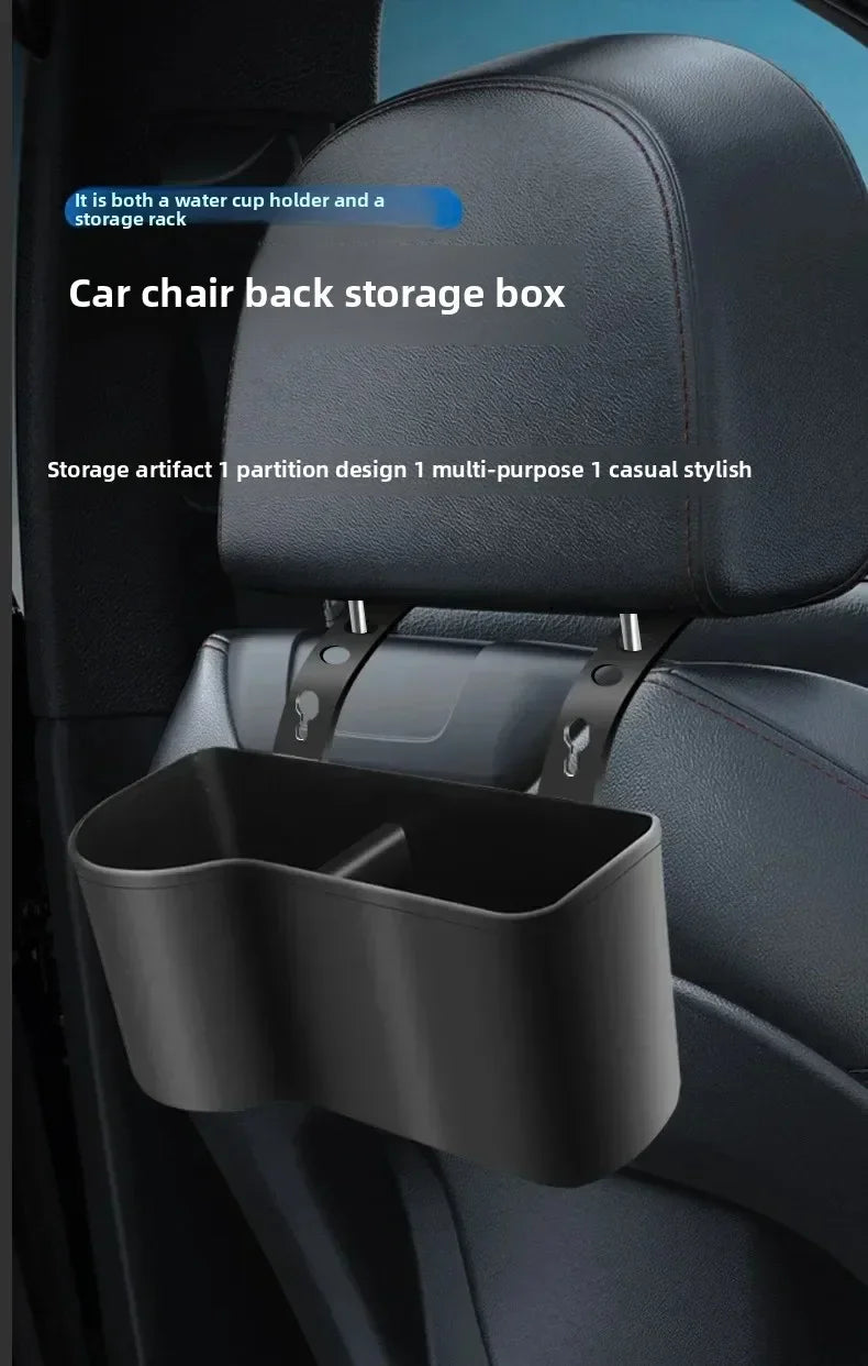 Porte-gobelet de voiture, appui-tête multifonctionnel, support arrière de siège, stockage de boissons de véhicule, support de téléphone automatique, accessoires de rangement de siège de voiture
