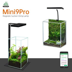 WEEK AQUA Mini 9 Pro USB Nano Aquarium lumière plante grandir spectre complet LED écologie Microlandspaysage lampe
