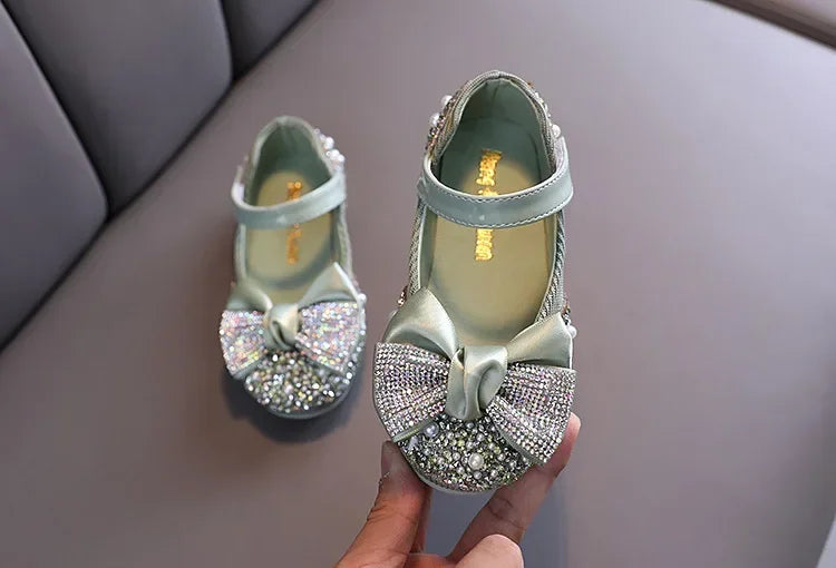 Sandales enfant en bas âge fille chaussures pour enfants perle strass brillant enfants chaussures bébé filles chaussures filles string sandales