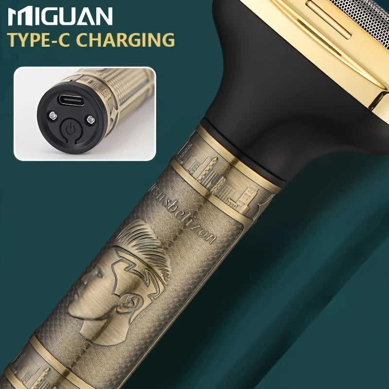 Professional 3-in-1 grooming kit for men: trim, shave, and style with a cordless electric razor