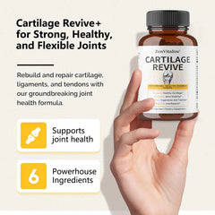 Supplément de régénération du cartilage - Contient un collagène de type II, une glucosamine, MSM, une vitamine D3, une vitamine C - favorise la mobilité articulaire