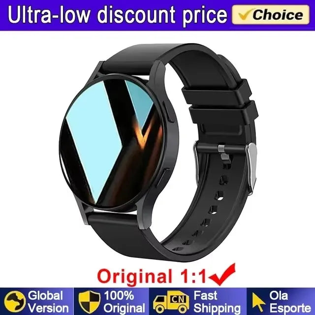 Smartwatch femmes montre 6 surveillance de la santé montre étanche Assistant vocal Bluetooth appel montre intelligente 2025 nouveau