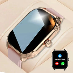 Nouvelle montre intelligente 2.01 pouces HD affichage réponse faire appel Message vue Modes de Sport bricolage cadran prévisions météorologiques pour hommes femmes