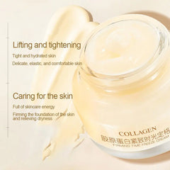 Crème pour le visage au collagène, produit raffermissant, hydratant, éclaircissant, pour déformer, ridules, éclaircir la peau, 50g