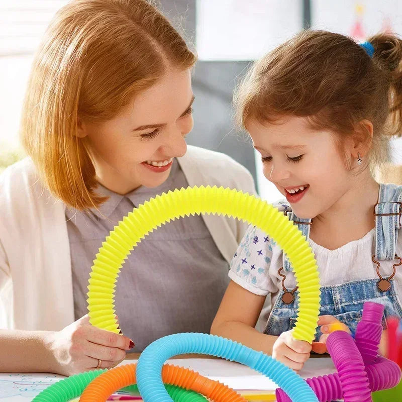 8 16 24 32 pièces Tubes Pop jouets sensoriels UrChoice motricité Fine et apprentissage pour les tout-petits jouets Fidget et cadeaux de fête pour les enfants