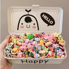 Set of pet hair accessories, headbands and hair clips, with flower, bow, fruit and cute little animal designs, suitable for dogs and cats (hair accessories only, style