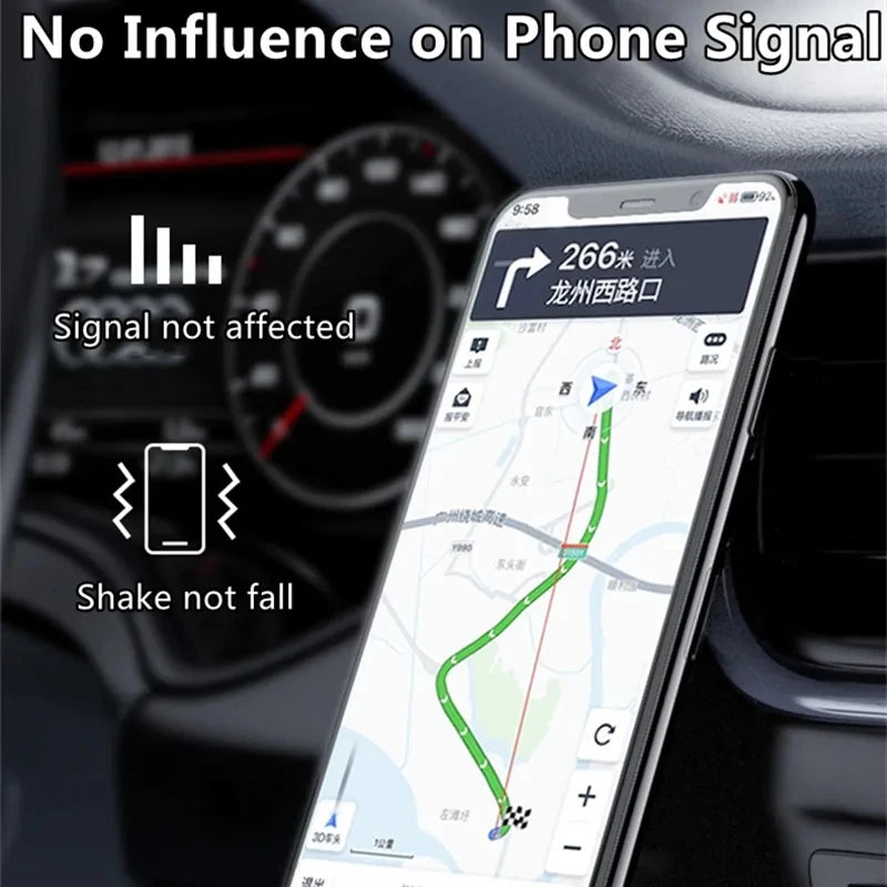 Support de téléphone magnétique universel pour voiture, Support magnétique pour téléphone portable, Table de chevet murale pour tableau de bord, Support GPS