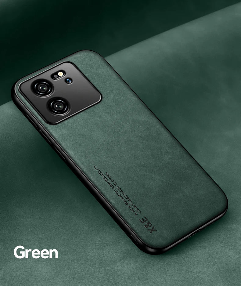 Coque antichoc pour Xiaomi 13T Pro, housse de protection, support magnétique intégré pour voiture, Mi 14 12 12T 11T 11 10T, Coque de téléphone Fundas